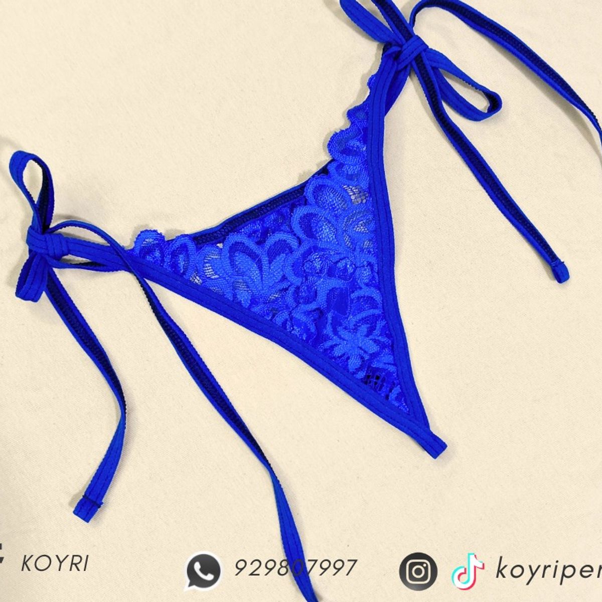 GENERICO - PACK 3  TANGA HILO MELODY