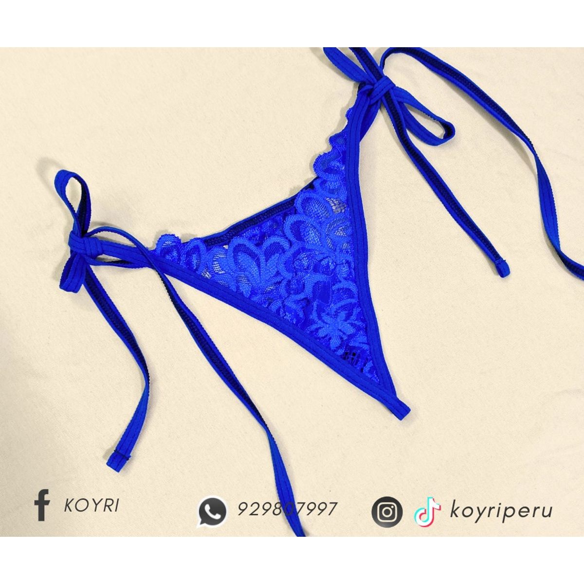 GENERICO - PACK 3  TANGA HILO MELODY