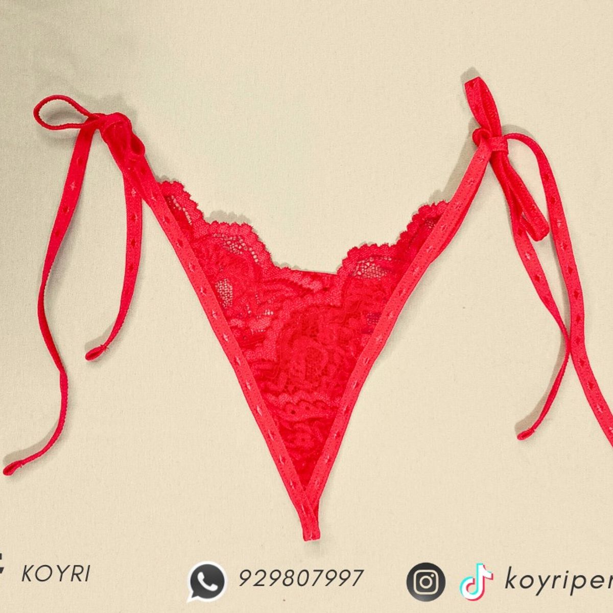 GENERICO - PACK 3  TANGA HILO MELODY