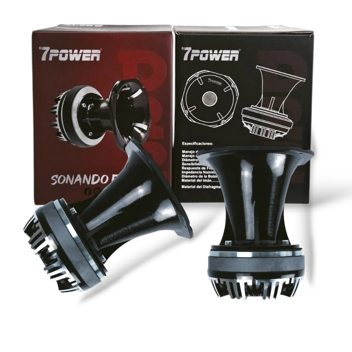 GENERICO - Driver o Corneta 800 Watts7 Power