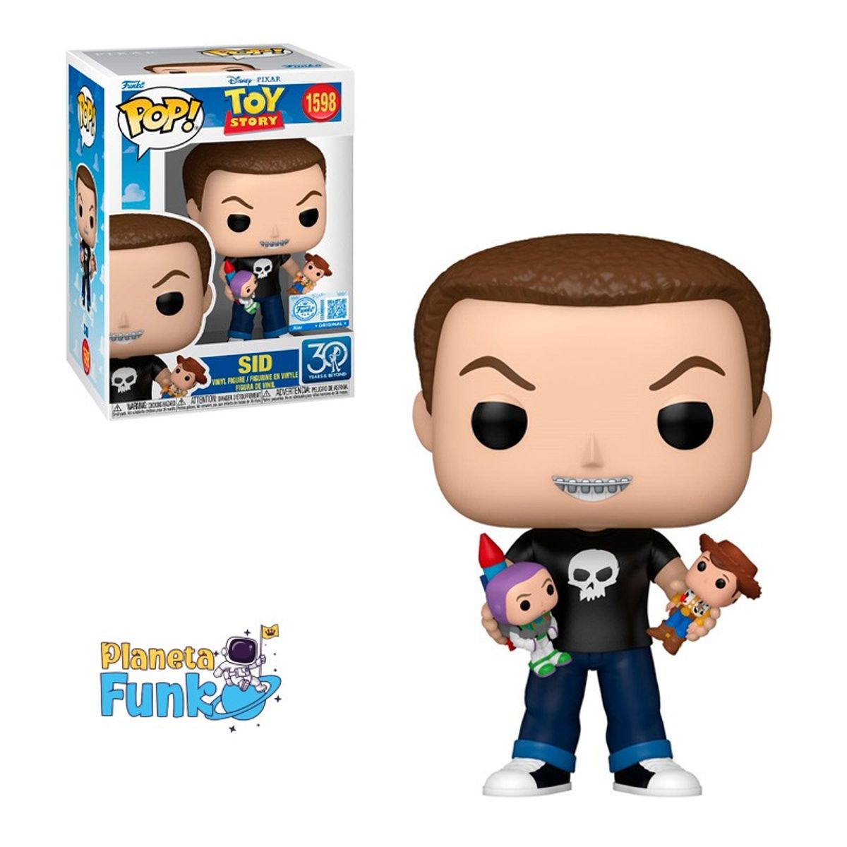 FUNKO - TOY STORY SID 1598 FUNKO POP!