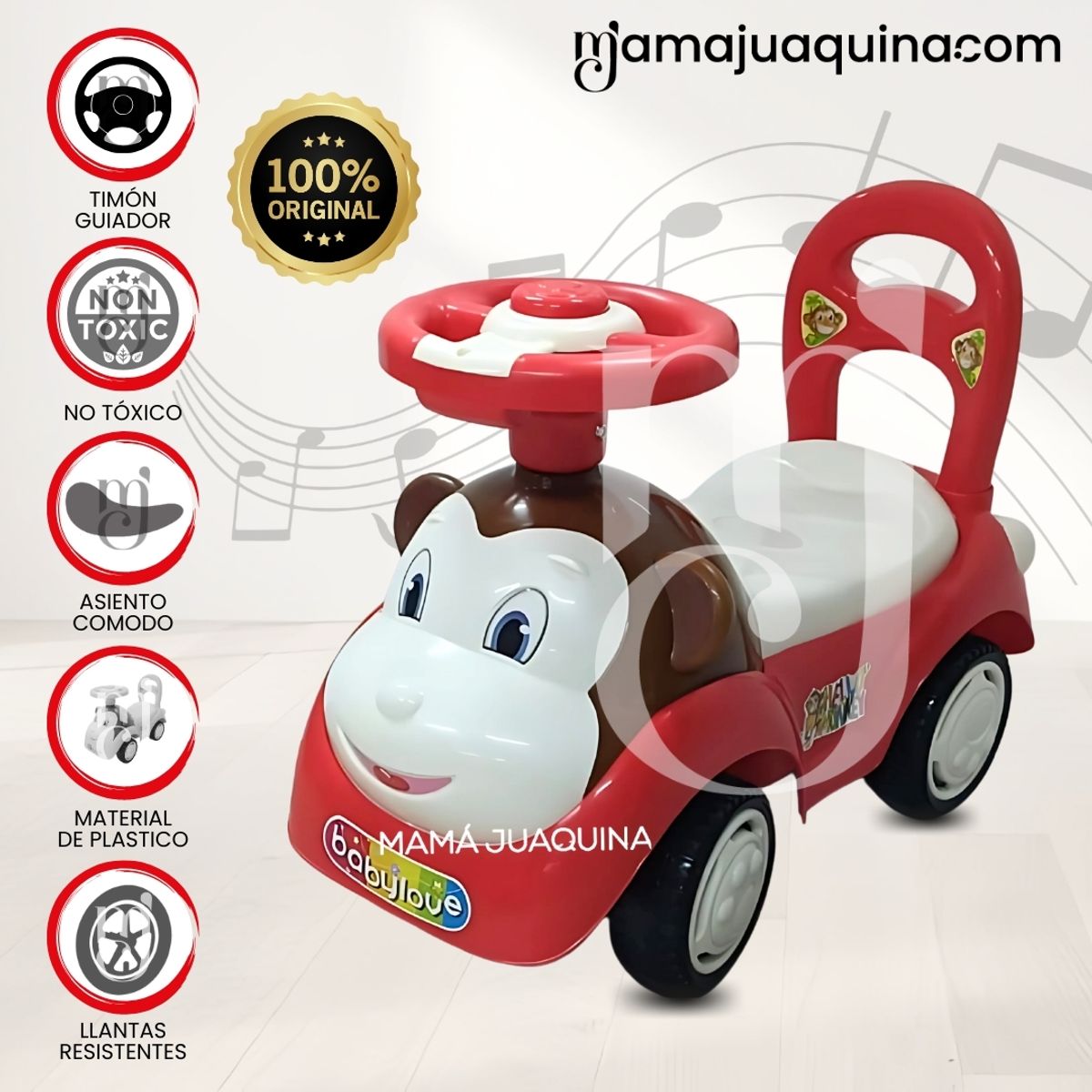 Baby - Correpasillo Musical «MONTY II» Edición Limitada Red