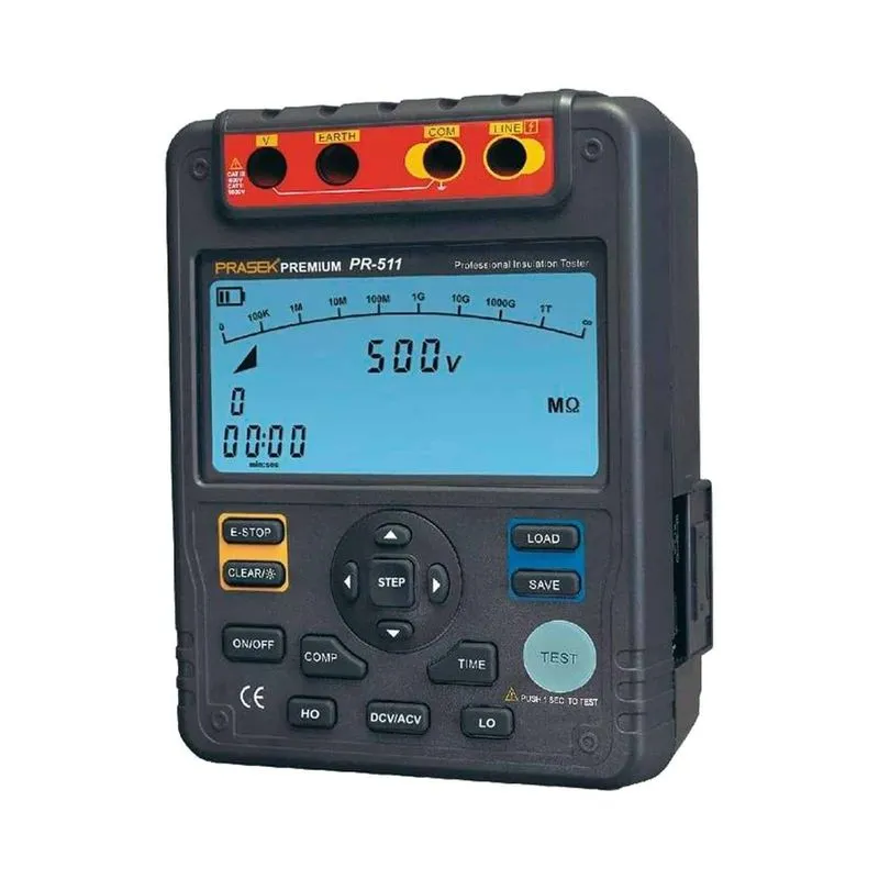 PRASEK - Megometro Digital con Adaptador PRASEK PREMIUM PR-511