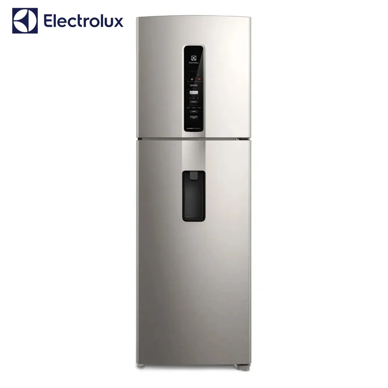 ELECTROLUX - Refrigerador Electrolux Top Freezer Efficient con AutoSense Inox Look 409L IW45S