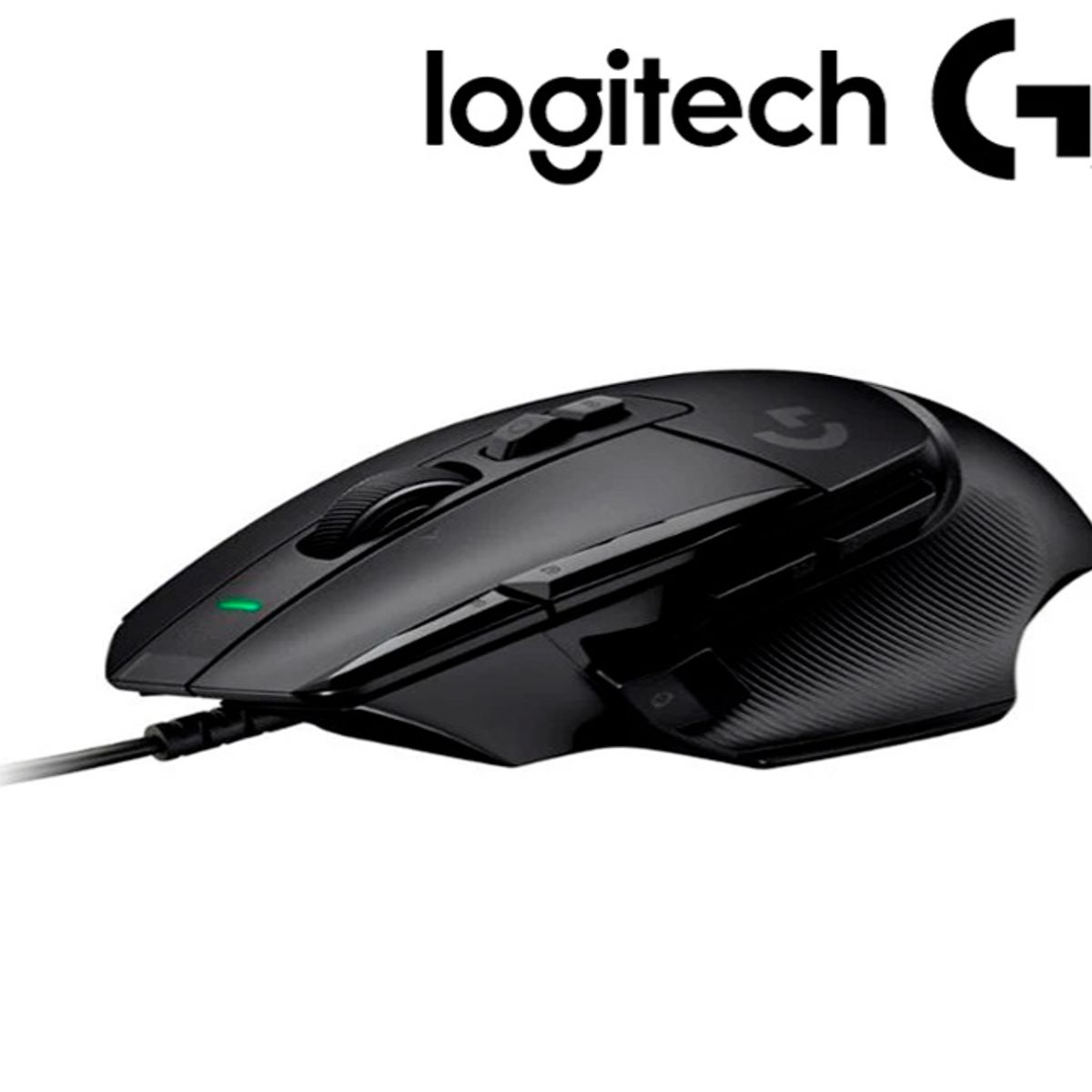 LOGITECH - Mouse Gamer G502 X HERO USB 25K DPI LIGHTFORCE Black LOGITECH