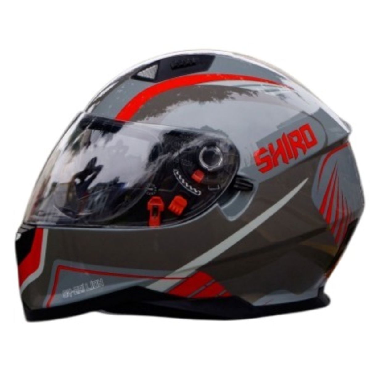CES - CASCO INTEGRAL LINEA SHIRO SH-881 GRIS BRILLO