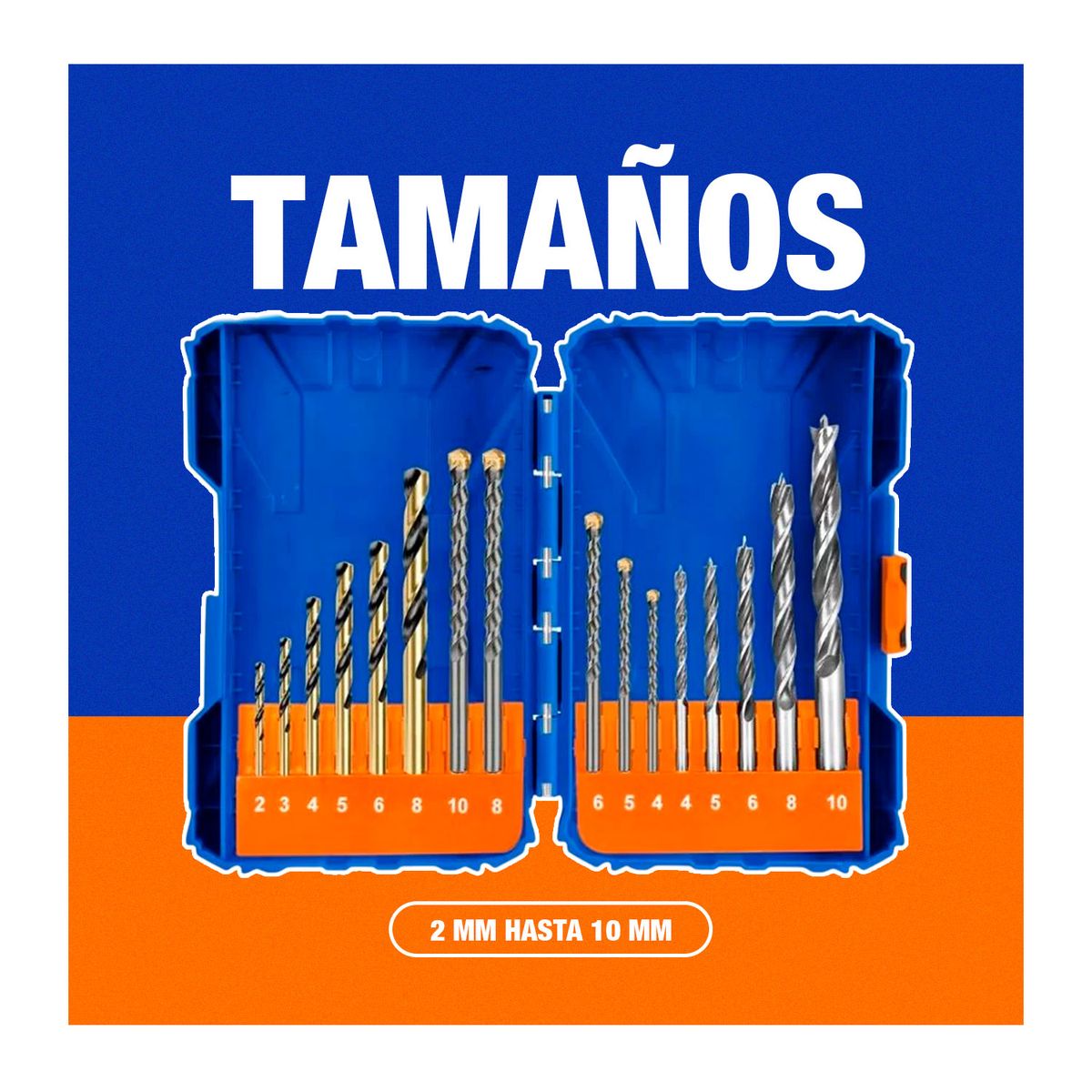 GENERICO - Set De Brocas Multiusos 16pcs Profesionales Wmj6516-wadfow