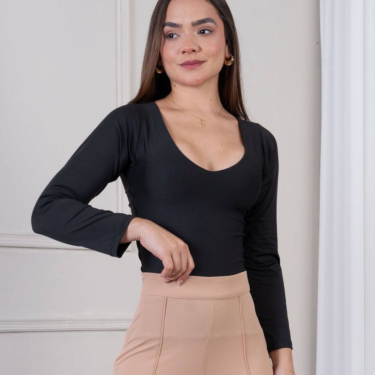 NANCY'S COLLECTION - Camiseta Moldeadora de Mujer Nancys Collection