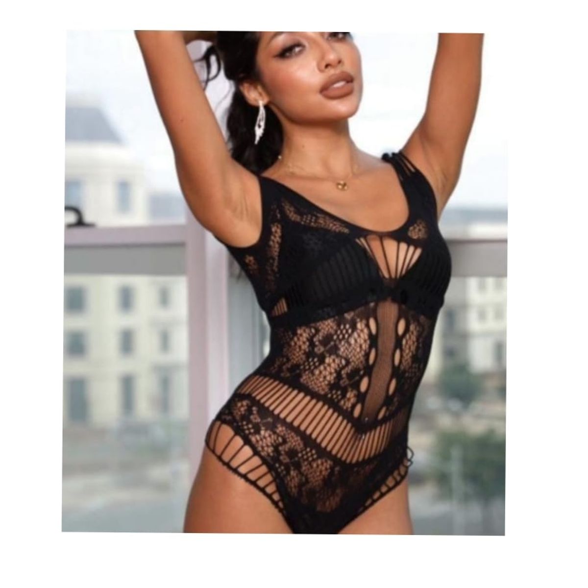 GENERICO - Lenceria  Body Elastico de malla