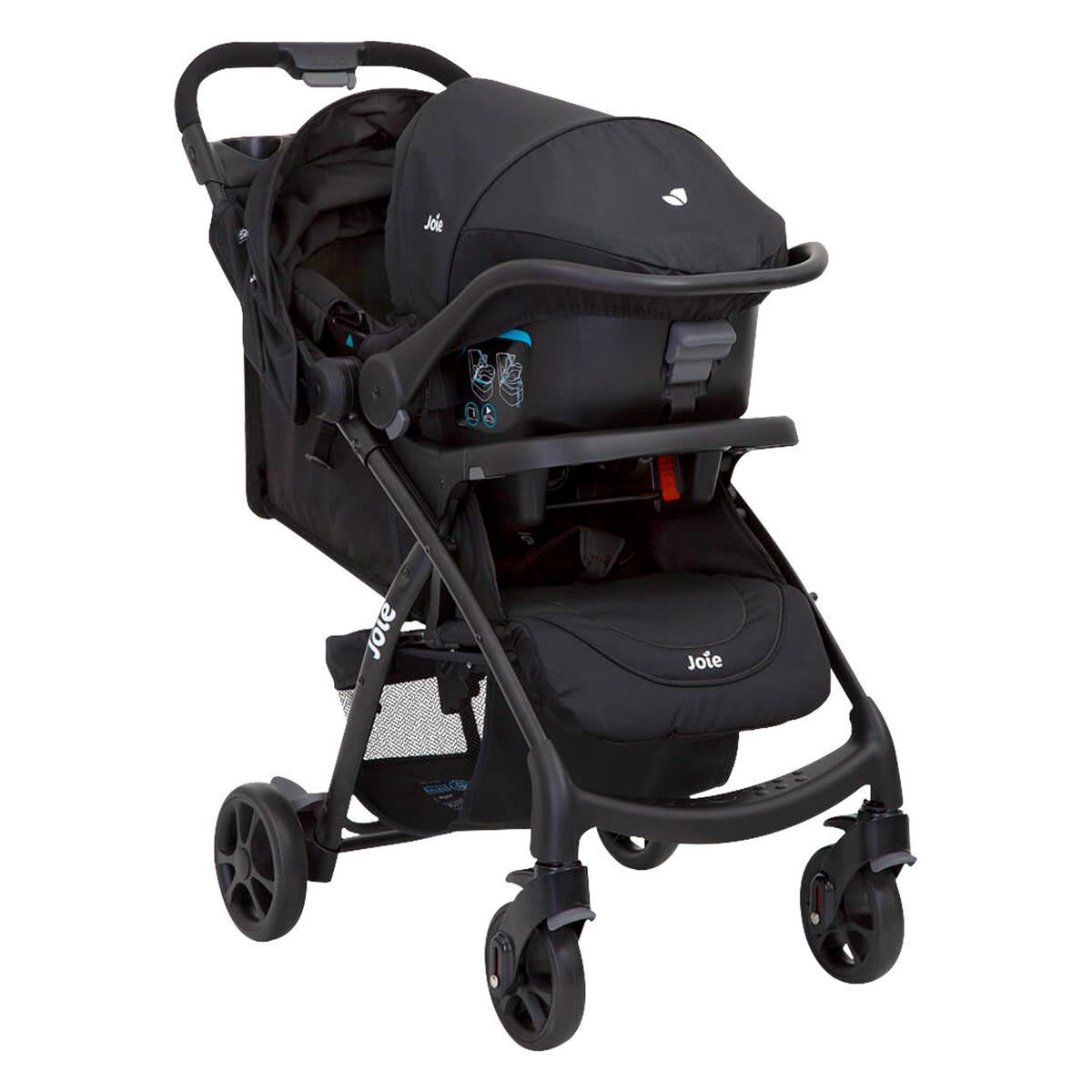 JOIE - Coche Para Bebé Joie Muze TS & Base Coal