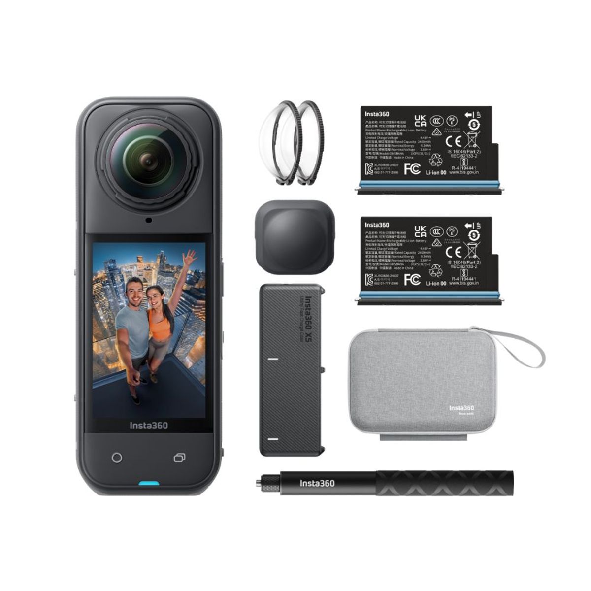 INSTA 360 - Camara De Accion Insta360 X5 Essential Bundle