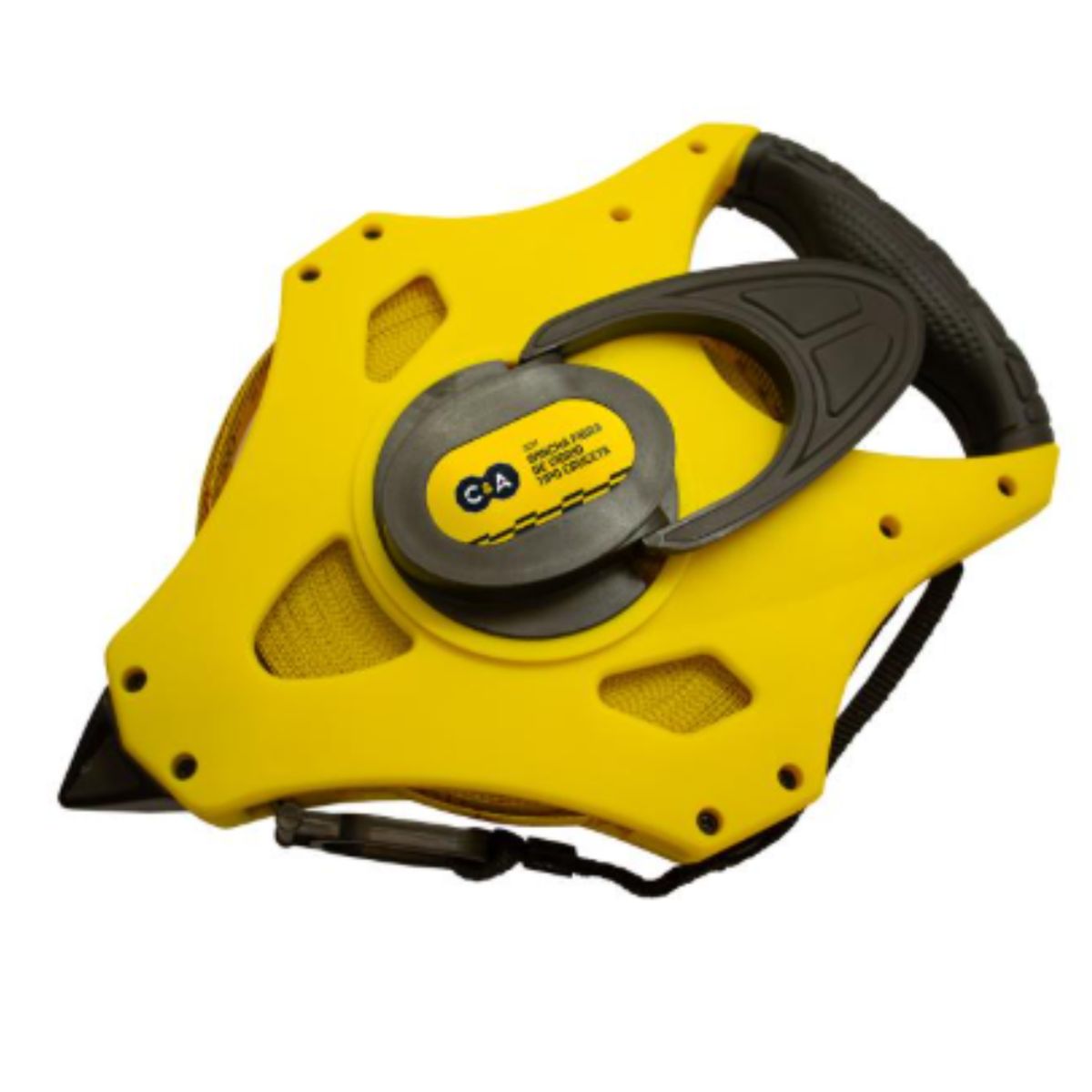 C AND A TOOLS - Wincha Fibra de Vidrio Tipo Cruceta 50mts C&A