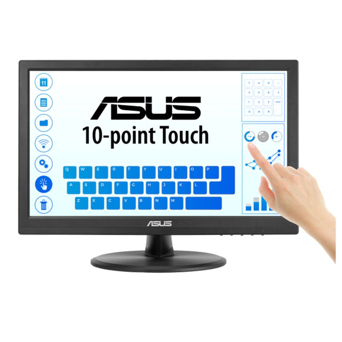 ASUS - MONITOR ASUS TOUCH VT169HE FHD 1920x1080 156
