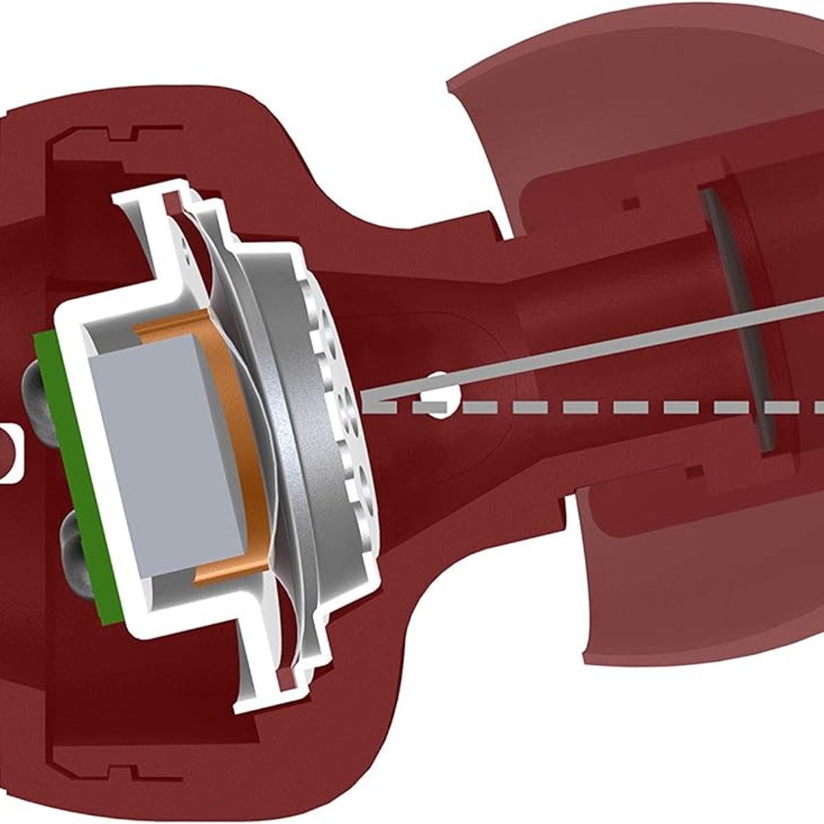 PIONEER - Auriculares In-Ear Pioneer SE-C1T Rojo Sonido Claro