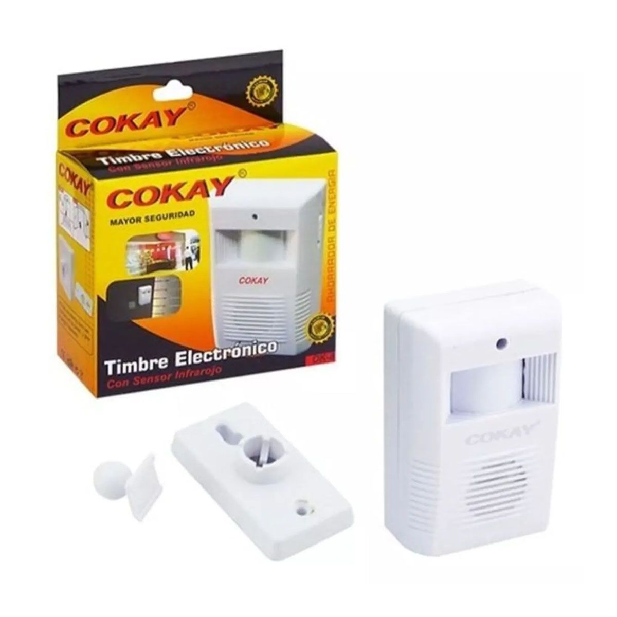 GENERICO - Timbre Con Sensor De Movimiento Con Alarma De Bienvenida