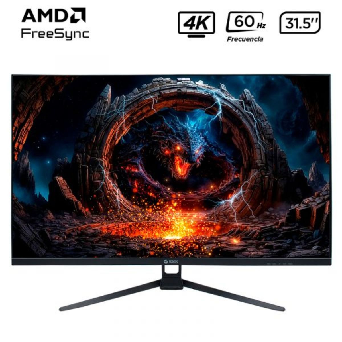 TEROS - Monitor TEROS  31.5" 4k UHD 60 Hz 1 ms TE-3252S