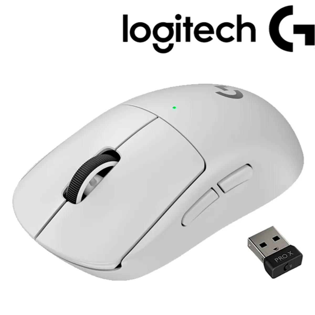 LOGITECH - Mouse Gamer G PRO X SUPERLIGHT LIGHTSPEED HERO 25K White LOGITECH