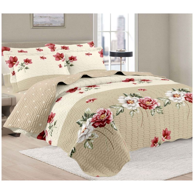 GOLDSUN - CUBRECAMA GOLDSUN 7 PIEZAS DE 2 PLAZAS