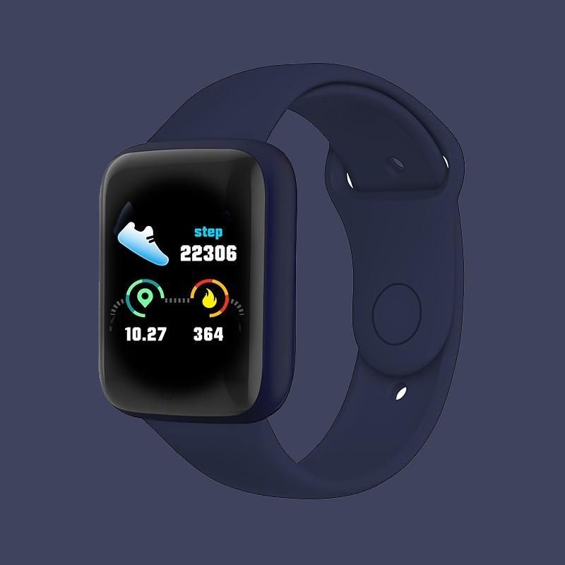 GENERICO - Smartband D20 Macaron Pulsera Inteligente Azul