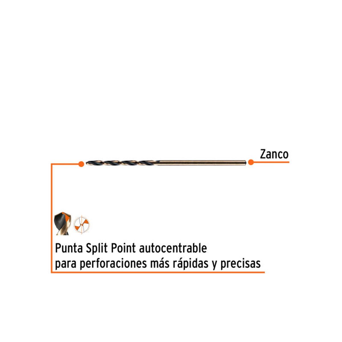 TRUPER - Broca HSS 116 Trugold para metal Truper Expert - 11110