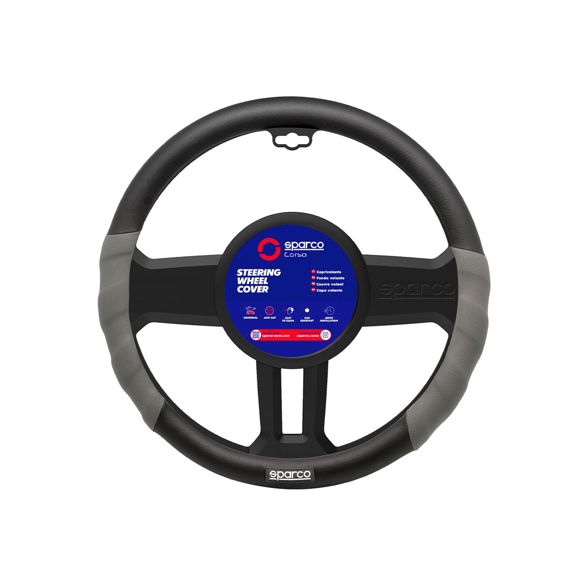 SPARCO - Forro de Timón Sparco Antideslizante Ergonómico Spc1103