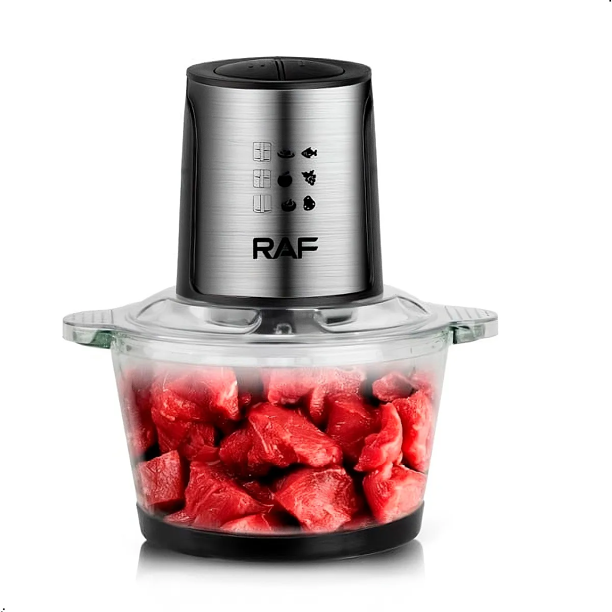 RAFF - Procesador De Alimentos Raf R7018 De 2l 800w Vaso De Vidrio