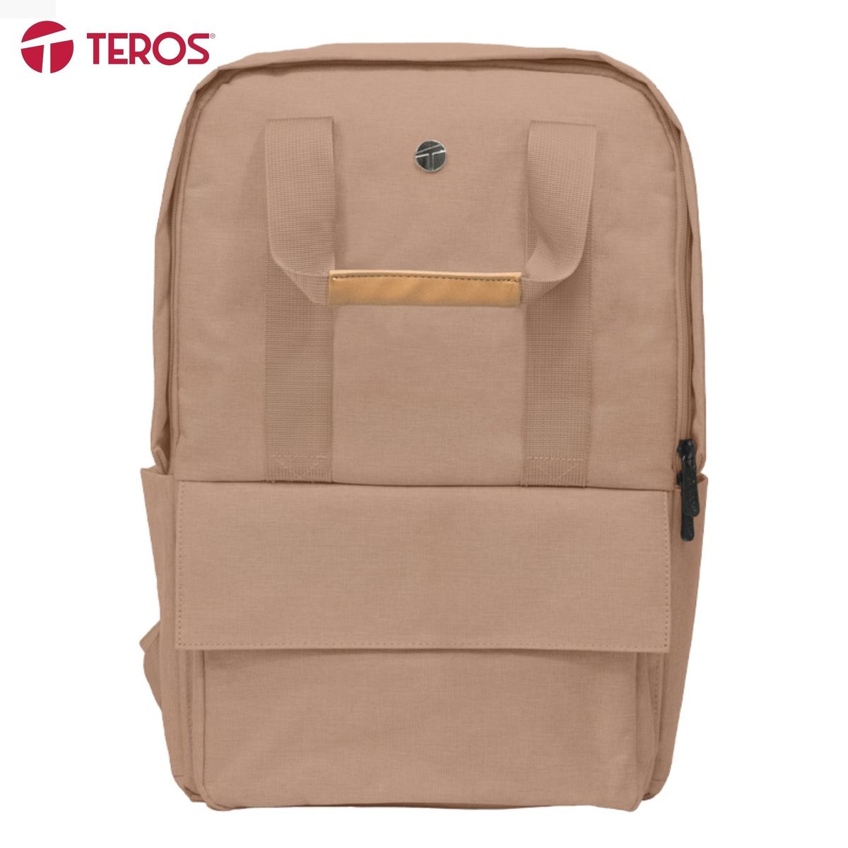 TEROS - MOCHILA TEROS CITY II MOCHA MOUSSE TE-9029MM NOTEBOOKS HASTA 15.6