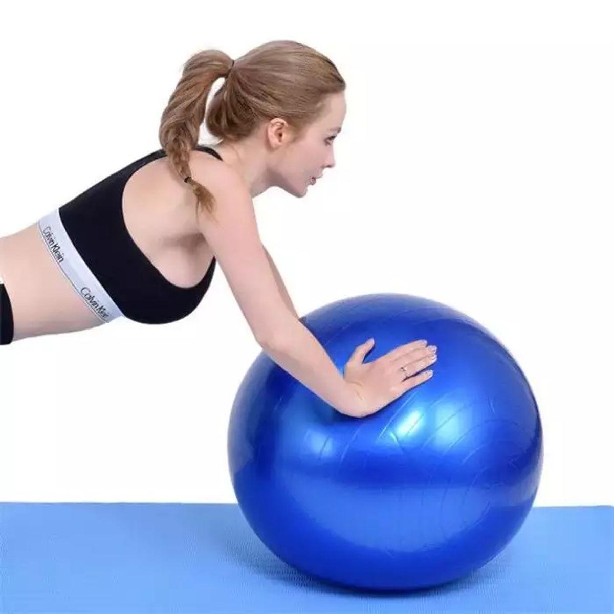 GENERICO - PELOTA DE YOGA - PILATES 55 CM + INFLADOR GRATIS