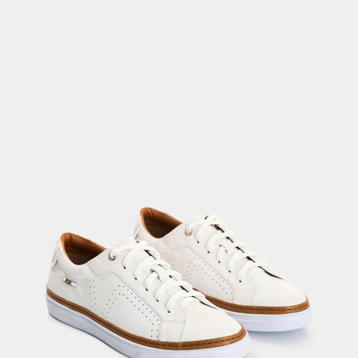 VELEZ - Vélez Zapatillas De Cuero Para Mujer Danan Blanco