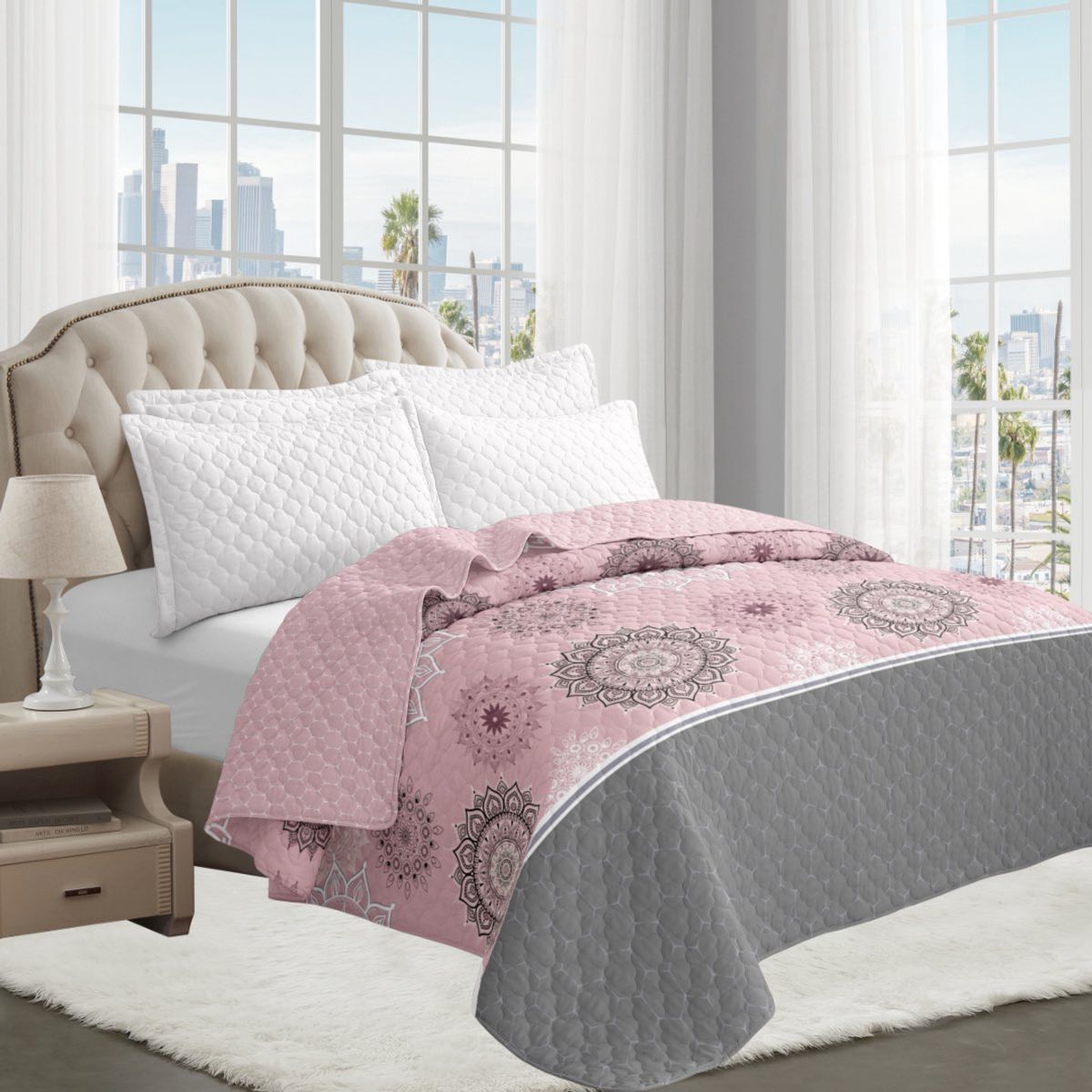 GOLDSUN - CUBRECAMA GOLDSUN 1 PIEZA DE 2 PLAZAS