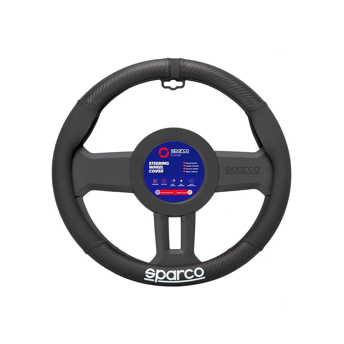 SPARCO - Forro de Timón Sparco Antideslizante Ergonómico Elegante