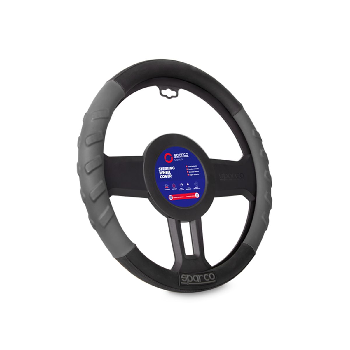 SPARCO - Forro de Timón Sparco Antideslizante Ergonómico Spc1117gr
