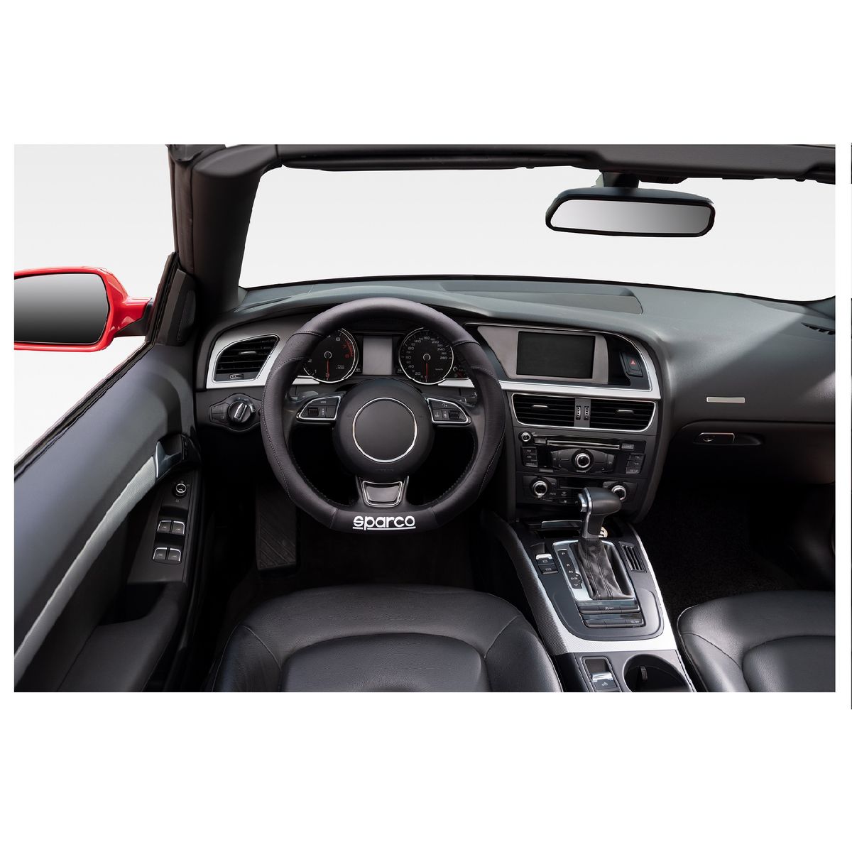 SPARCO - Funda De Volante New Premium Deportivo 36 37cm