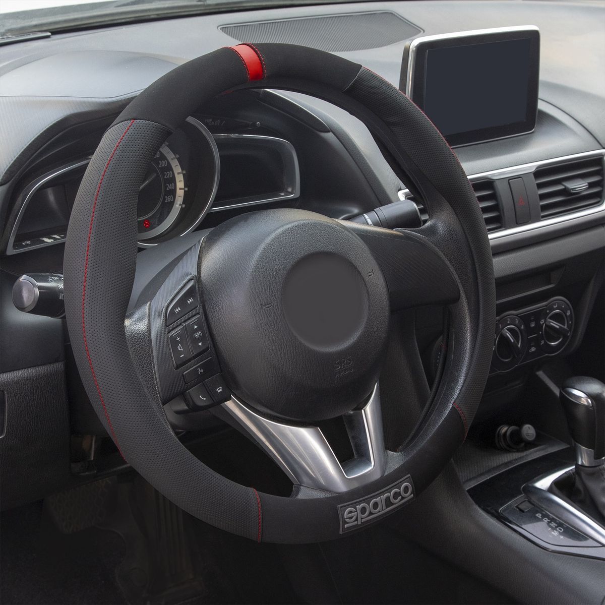 SPARCO - Funda De Volante Sparco  Premiun Elegante 37 38 cm