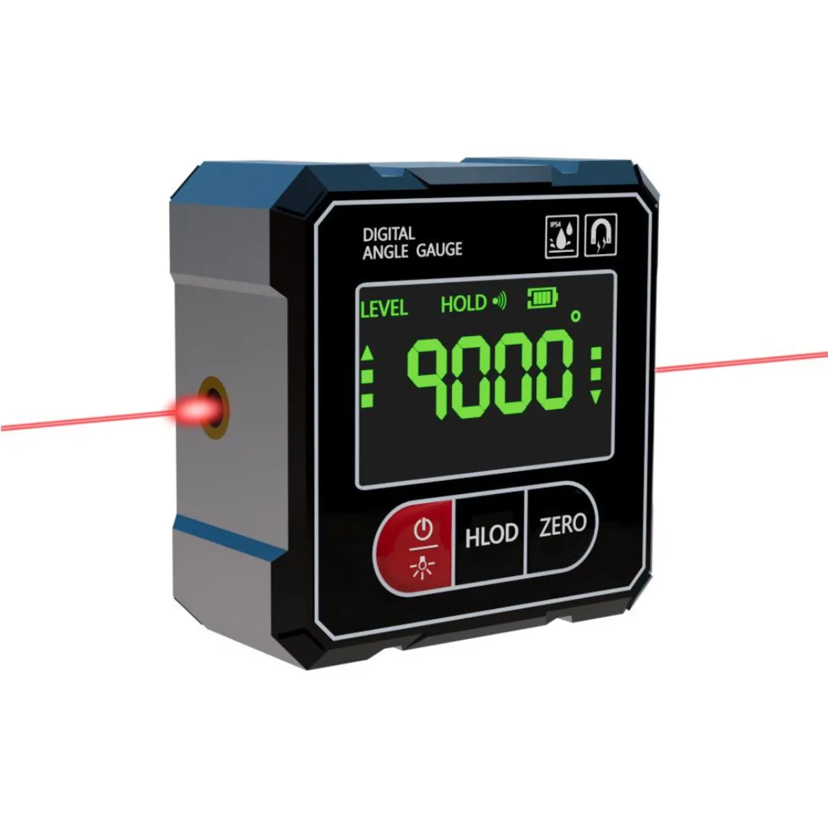 GENERICO - Inclinómetro Laser Magnetico digital recargable USB