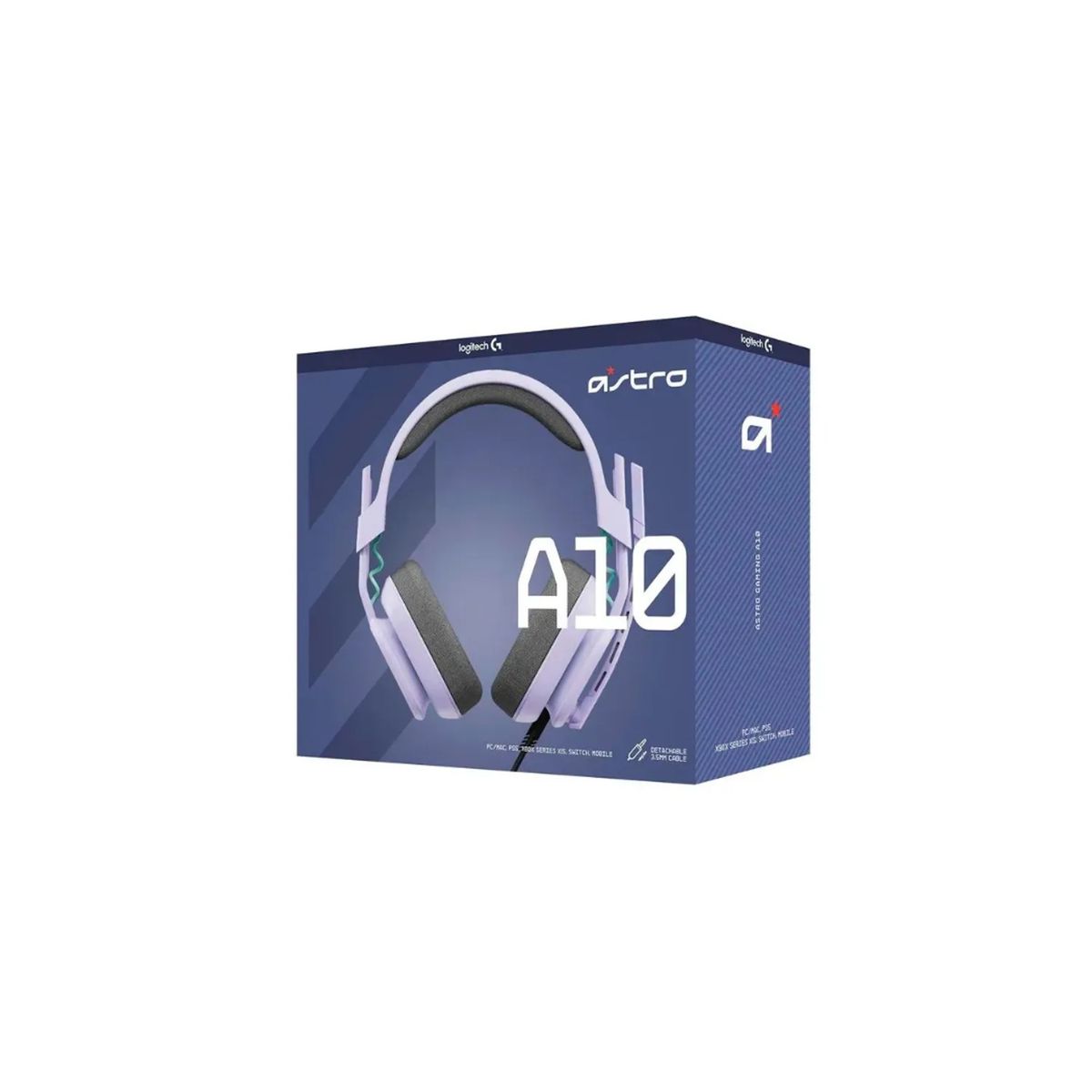 LOGITECH - AUDIFONO A10 G2 CON MICROFONO ASTRO MULTIPLATAFORMA PCMACPS5 Lila