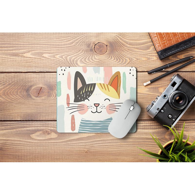 GENERICO - Mousepad Gatos  de neopreno