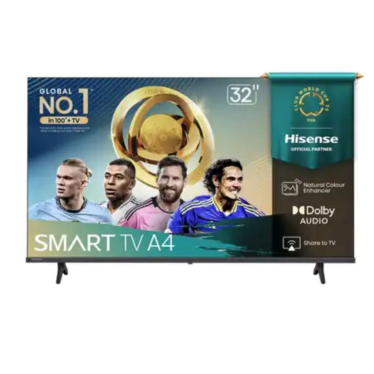 HISENSE - Televisor Smart Hisense 32 32A4NV HD