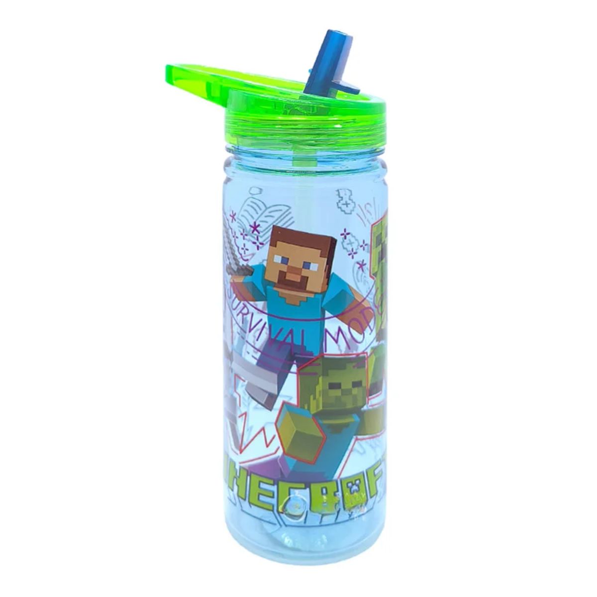 GENERICO - Tomatodo Tritan Ecozen 580ml Minecraft