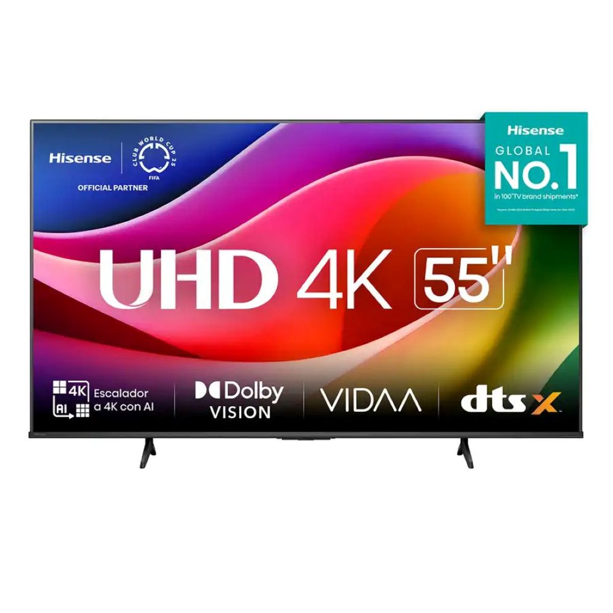 HISENSE - Televisor Smart Hisense 55 55A5NV UHD 4K