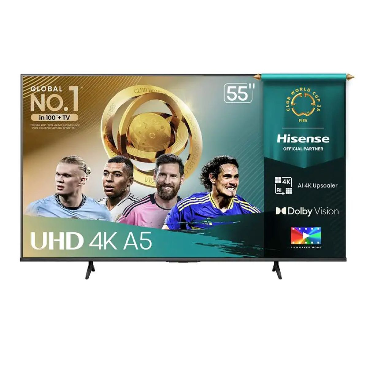 HISENSE - Televisor Smart Hisense 55 55A5NV UHD 4K