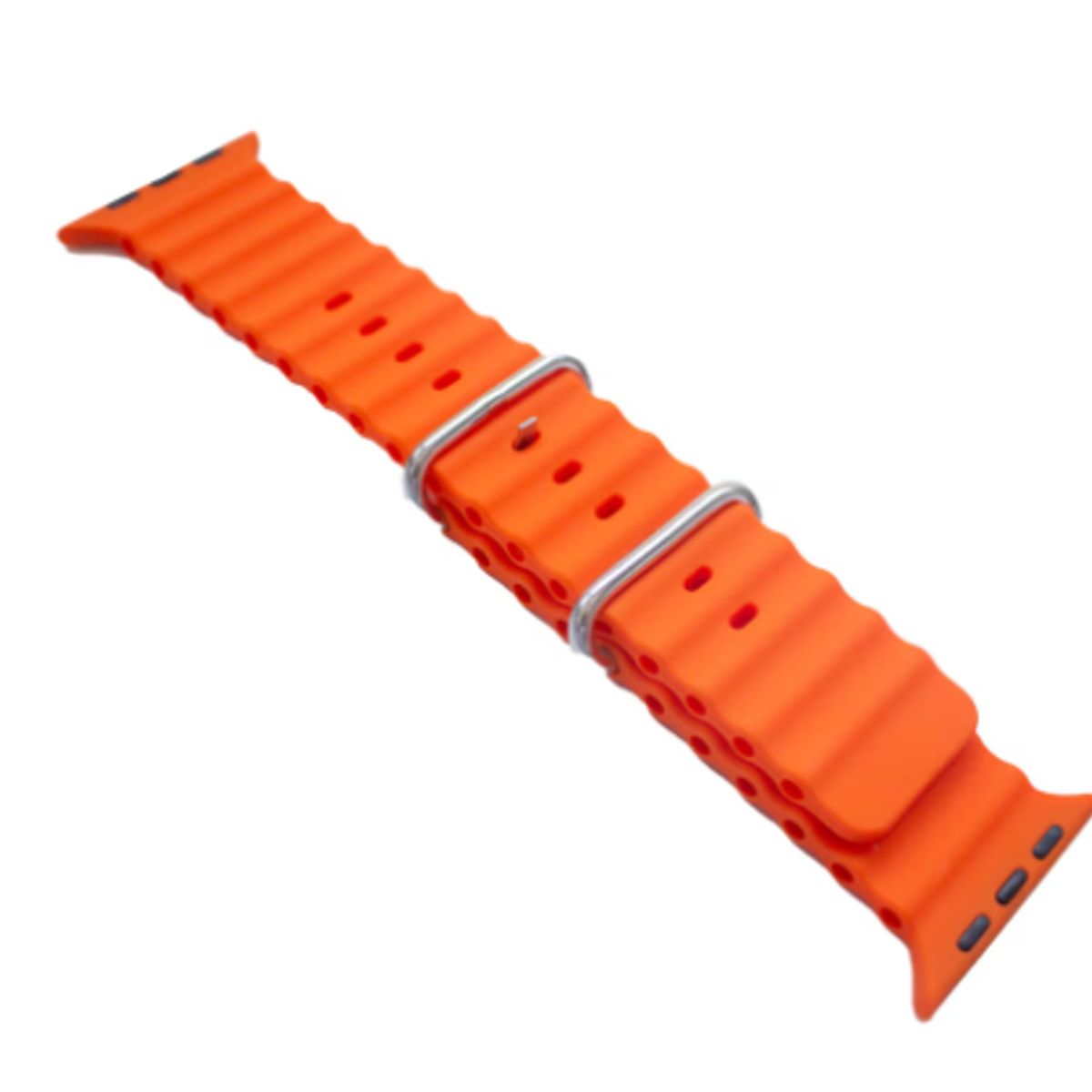 GENERICO - Correa Corrugada Clásica para Apple Watch 49mm - Orange