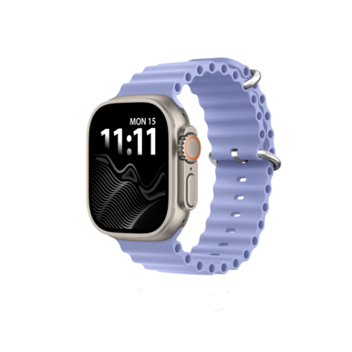GENERICO - Correa Corrugada Clásica para Apple Watch 41mm - Lila