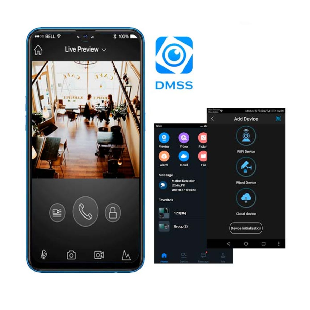 DAHUA - GRABADOR NVR DAHUA NVR4208-4KS3 4K 160Mbps 2HDD hasta 20TB