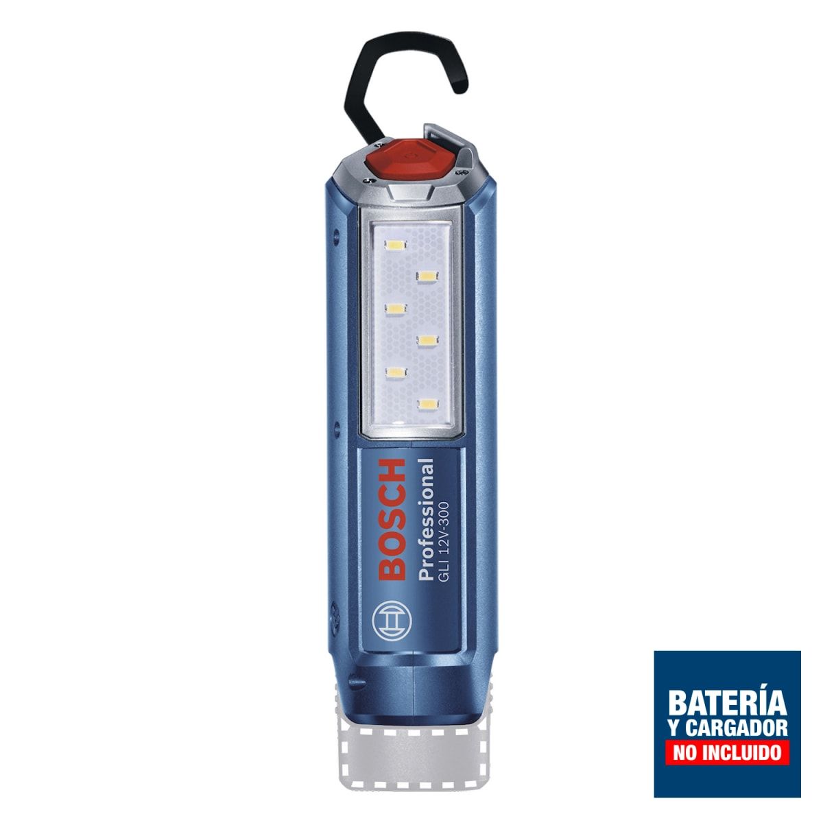 Bosch - Linterna de Trabajo 12V Baretool Bosch GLI 12V-300