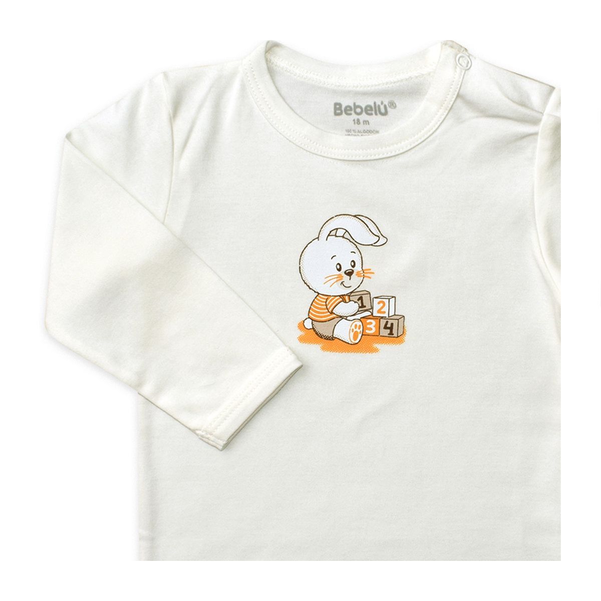 BEBELU - Polo Algodón Basico ML Niño Para Niño Bebelú