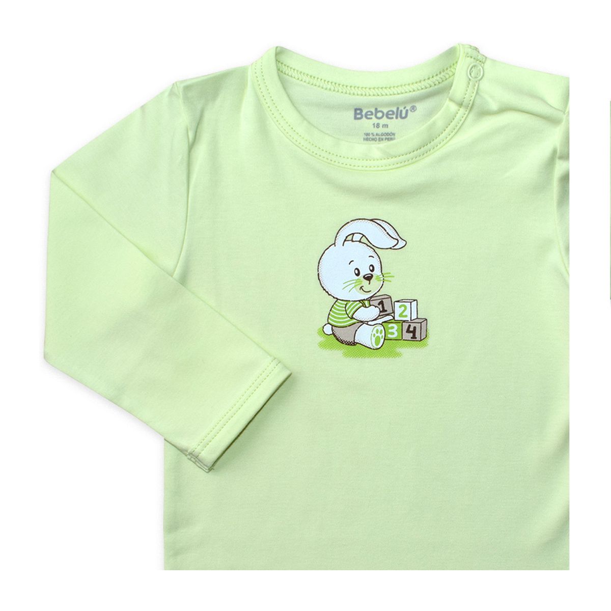 BEBELU - Polo Algodón Basico ML Niño Para Niño Bebelú