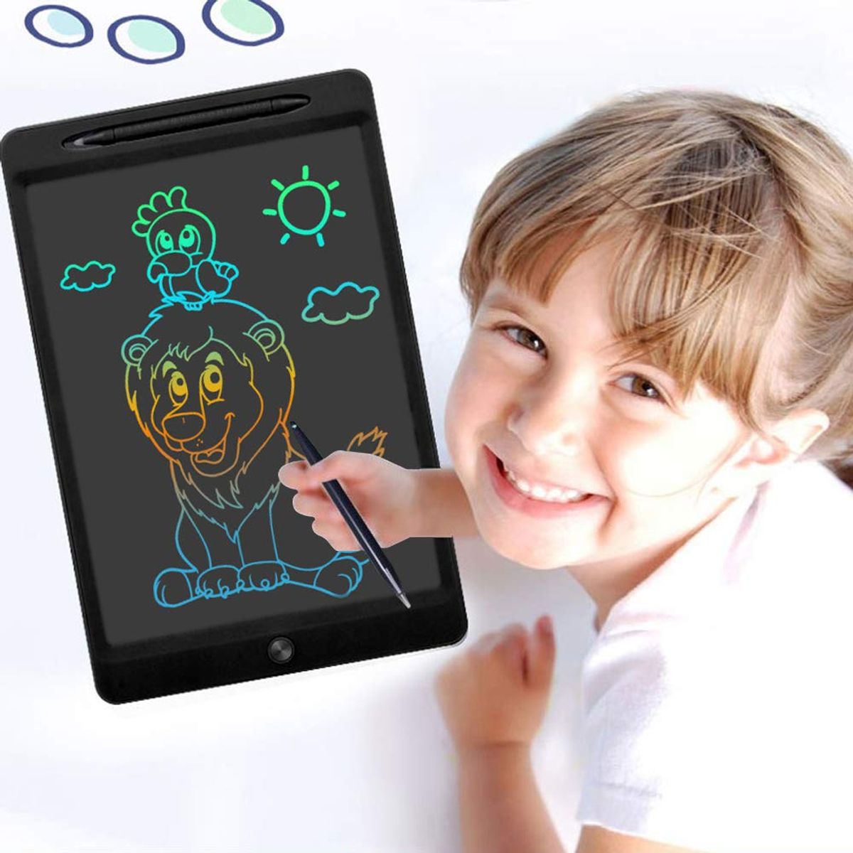 GENERICO - TABLET LCD PIZARRA DIGITAL DIBUJO Y ESCRITURA INFANTIL 8.5