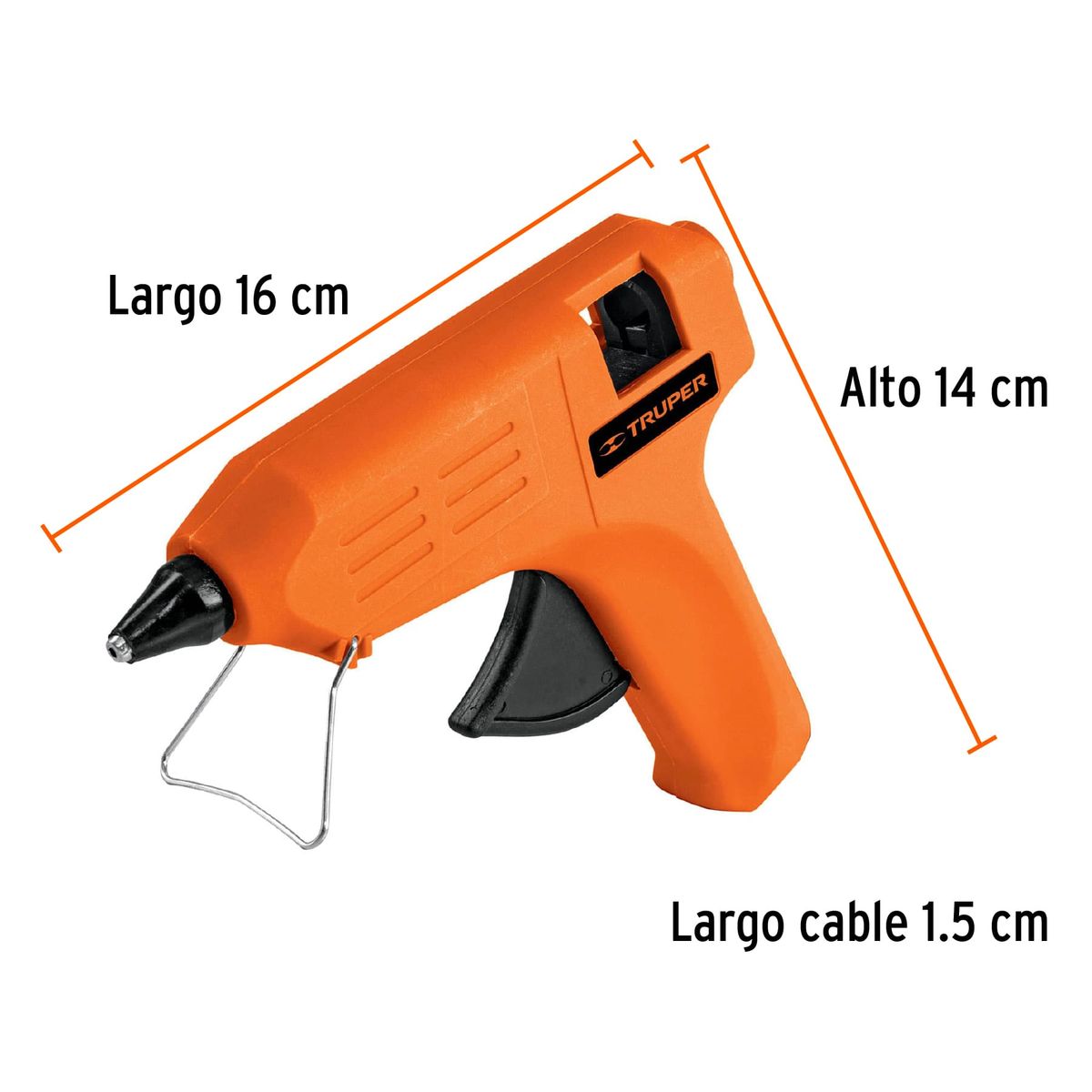 Truper - Pistola Eléctrica Para Silicona De 1/2", 220 V Truper 100796