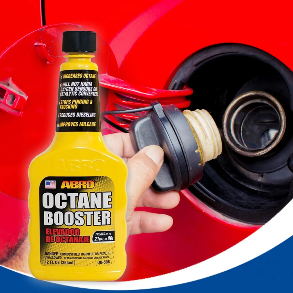 ABRO - ABRO Aditivo Elevador de Octanaje 354mL OB-506